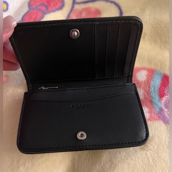 COACH Crystal Signature Jacquard Essential Slim Card Case - Picture 2 of 3